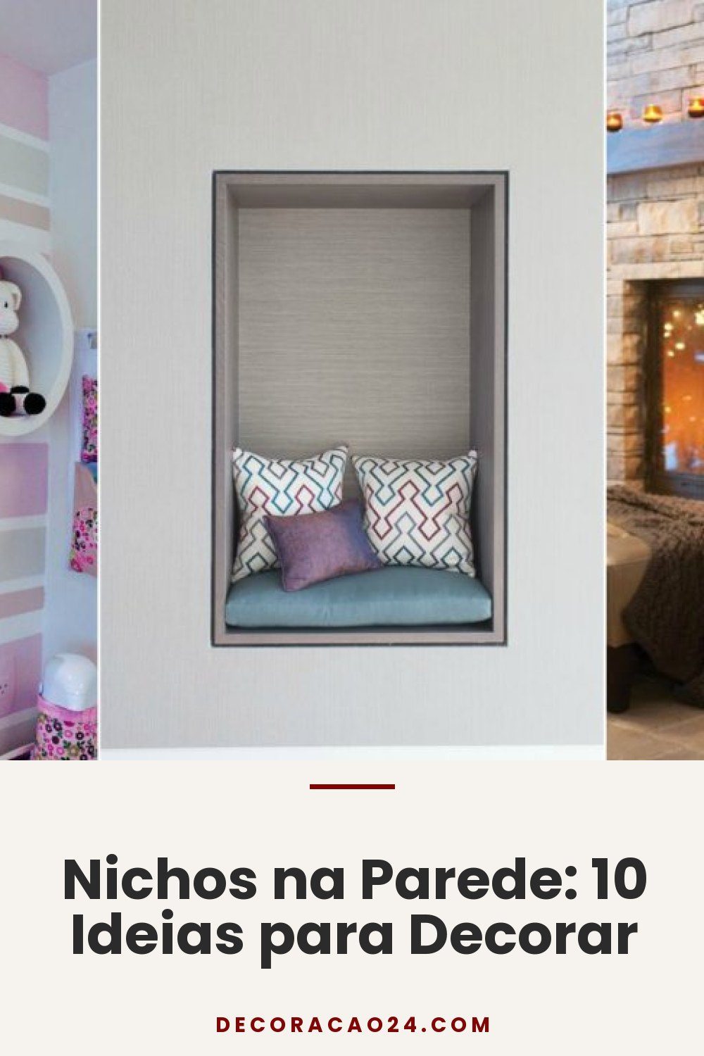 Nichos na Parede: 10 Ideias para Decorar