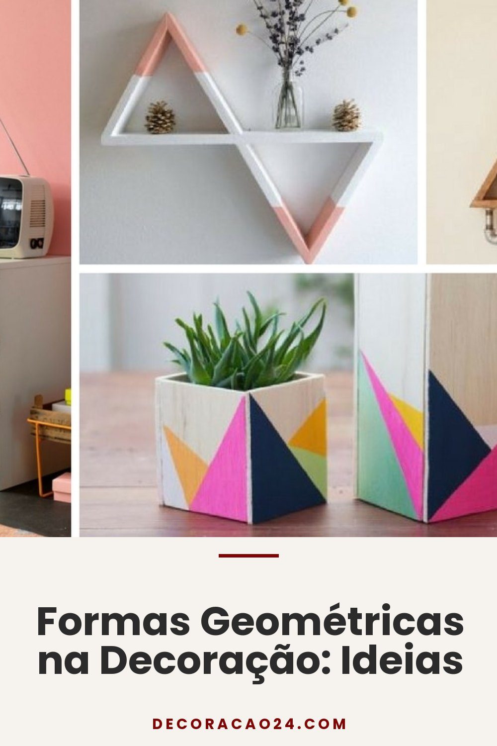 Formas Geométricas na Decoração: Ideias