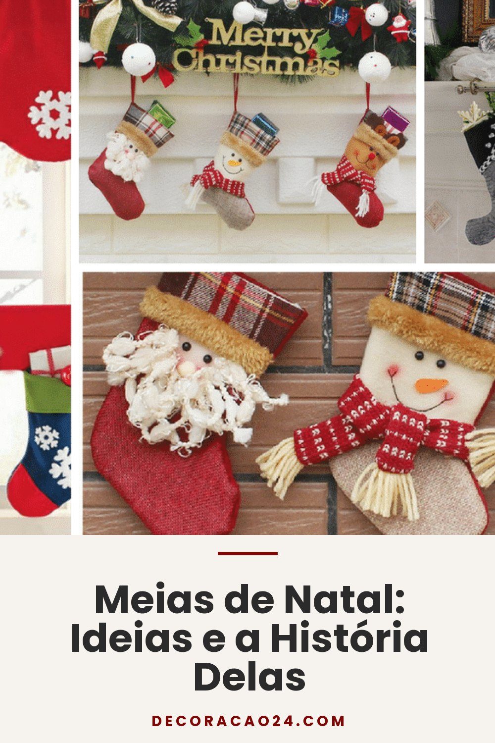 Meias de Natal: Ideias e a História Delas