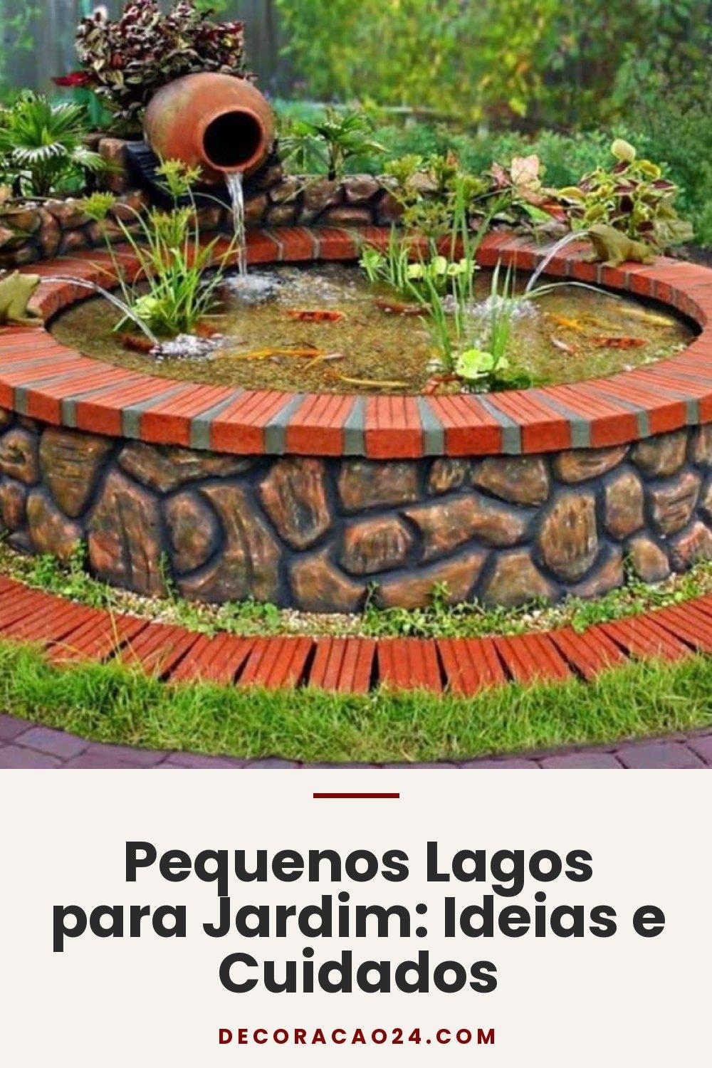 Pequenos Lagos para Jardim: Ideias e Cuidados