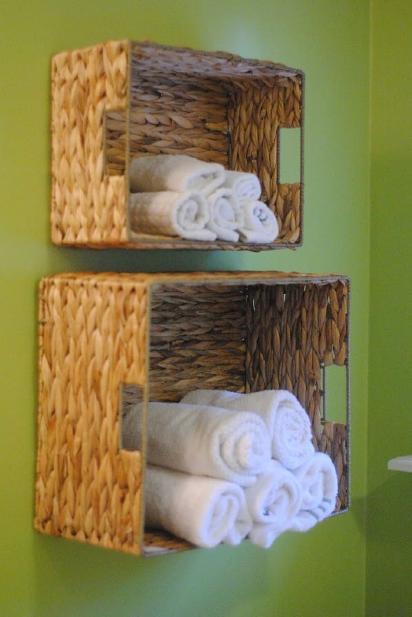 Ideias guardar toalhas banho 2