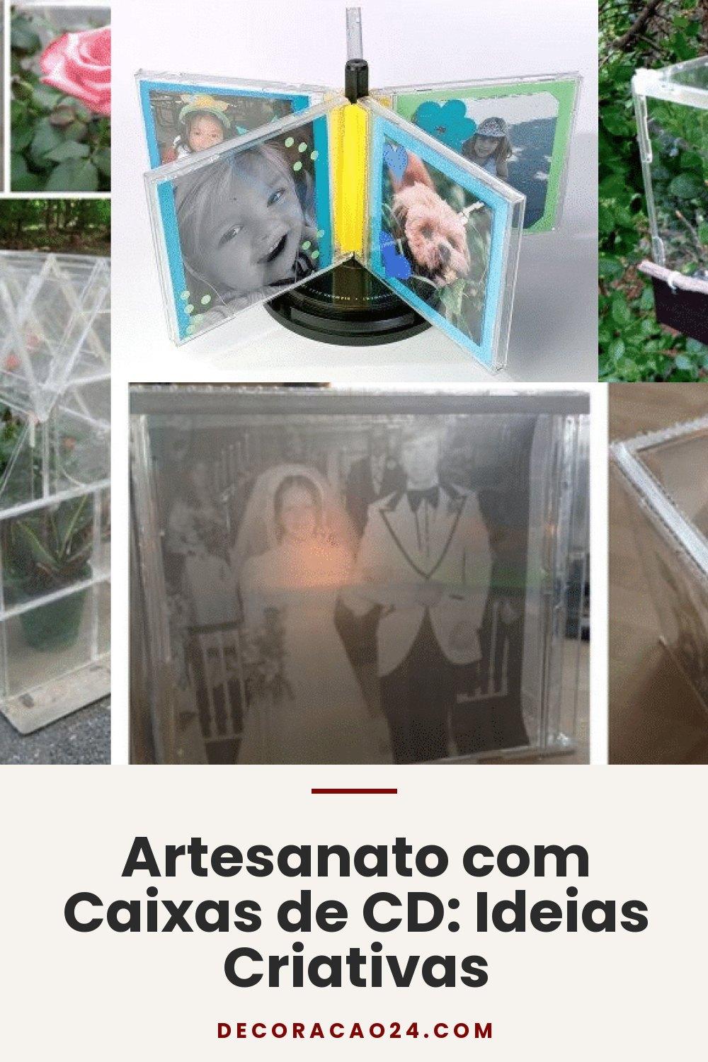 Artesanato com Caixas de CD: Ideias Criativas