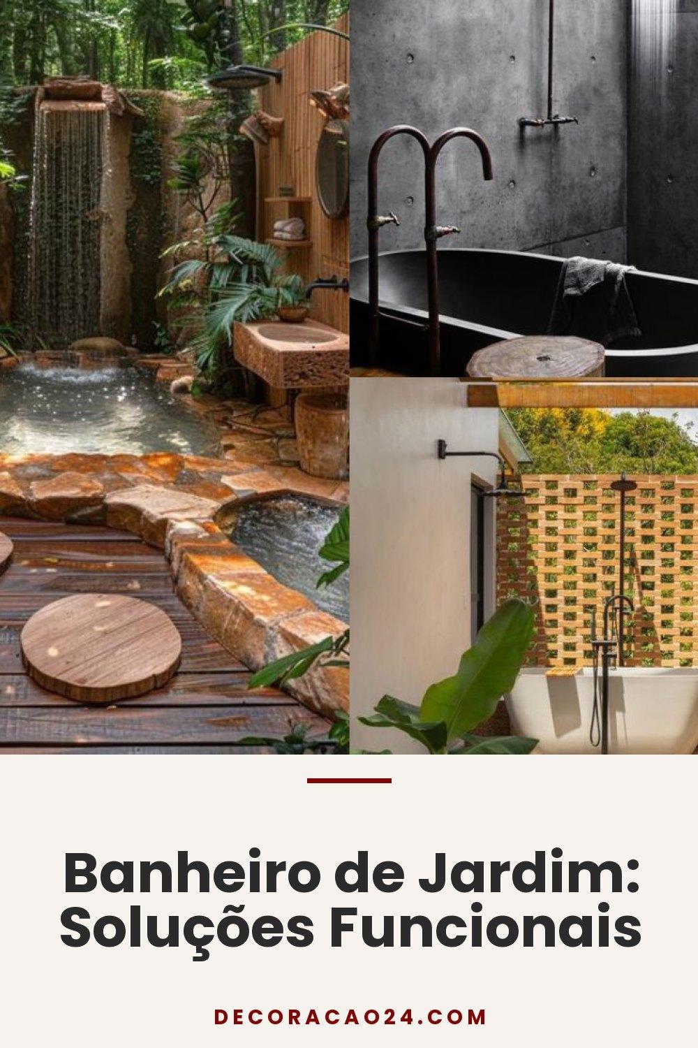 Banheiro de Jardim: Soluções Funcionais