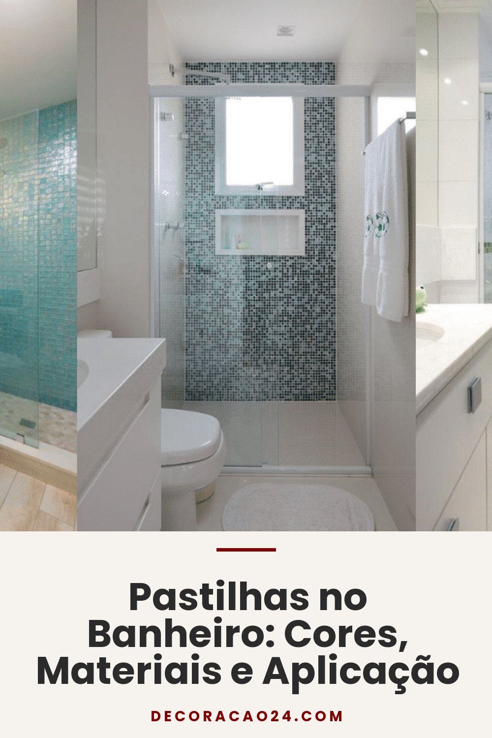 Pastilhas no Banheiro: Cores, Materiais e Aplicação