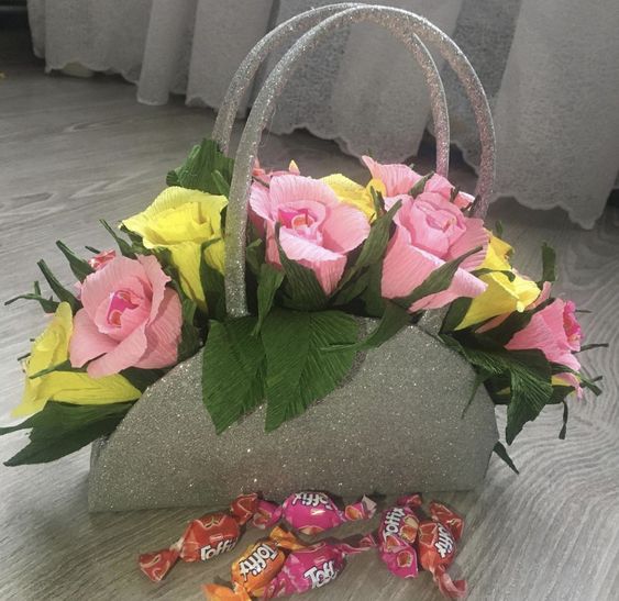 bolsas decorativas de cartao para flores 10