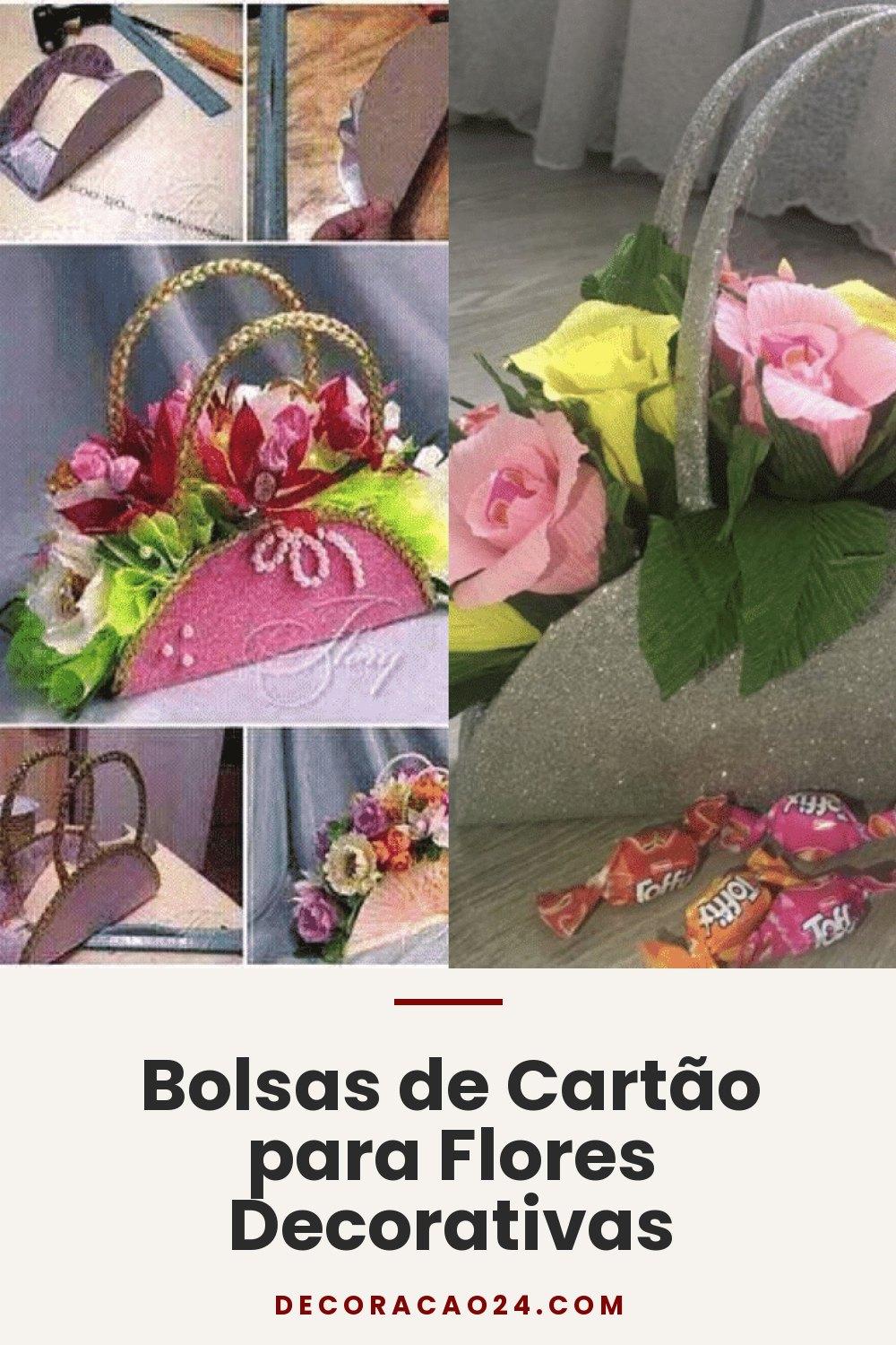 Bolsas de Cartão para Flores Decorativas