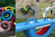 brinquedos para criancas feitos com pneus