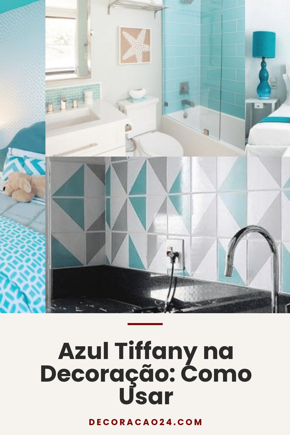 Azul Tiffany na Decoração: Como Usar