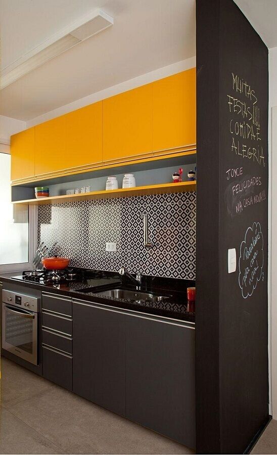 cozinha amarela decoracao 1