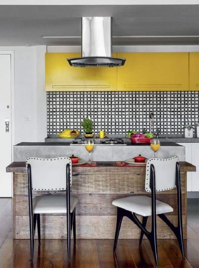 cozinha amarela decoracao 2