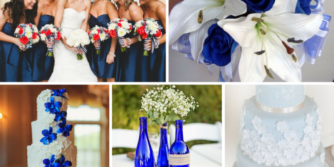 decoracao casamento azul