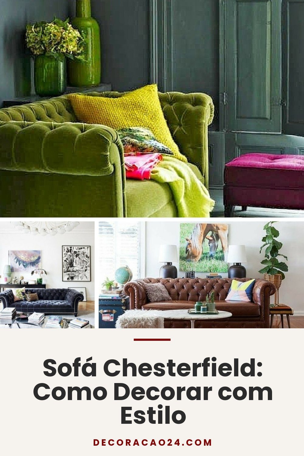 Sofá Chesterfield: Como Decorar com Estilo