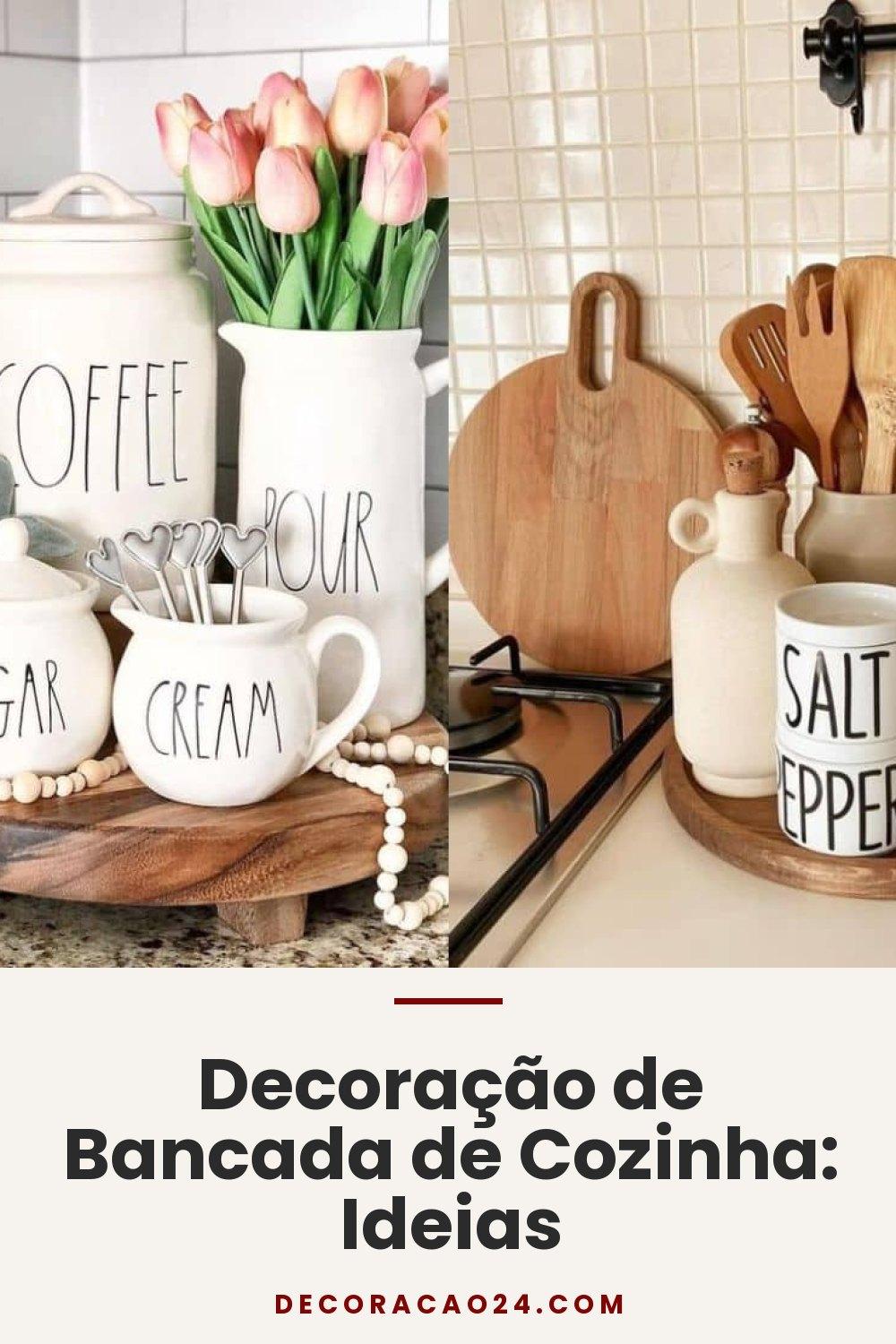 Decoração de Bancada de Cozinha: Ideias
