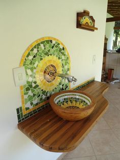 decoracao de jardim com mosaicos 6