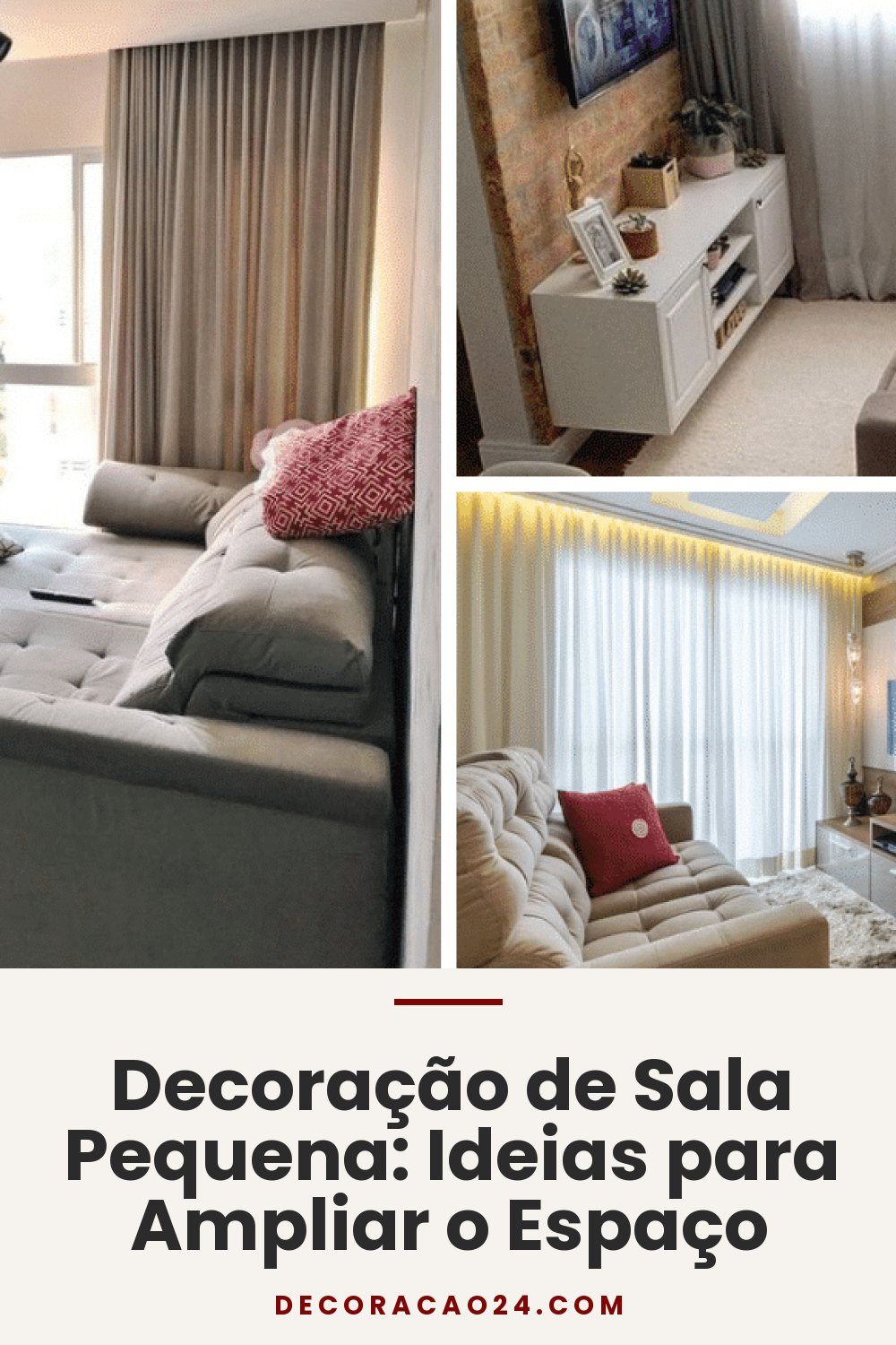 Decoração de Sala Pequena: Ideias para Ampliar o Espaço