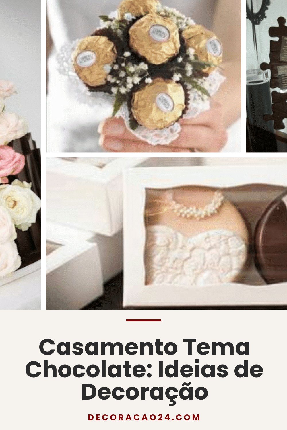 Casamento Tema Chocolate: Ideias de Decoração