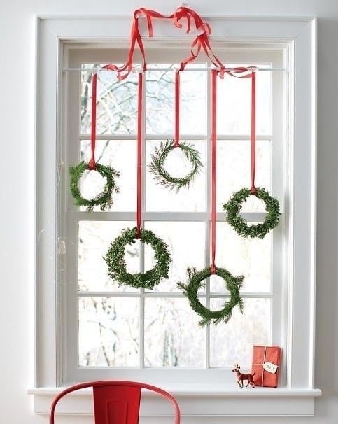 decorar as suas janelas para o natal 1
