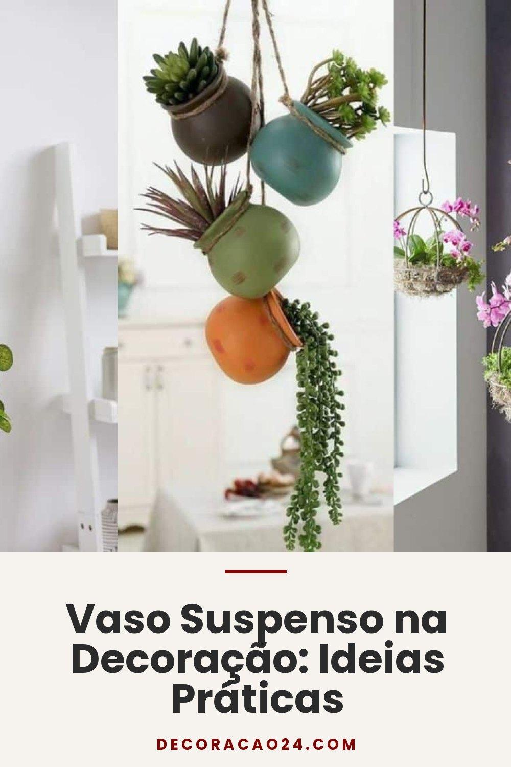 Vaso Suspenso na Decoração: Ideias Práticas