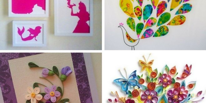 decoraçao parede com papel