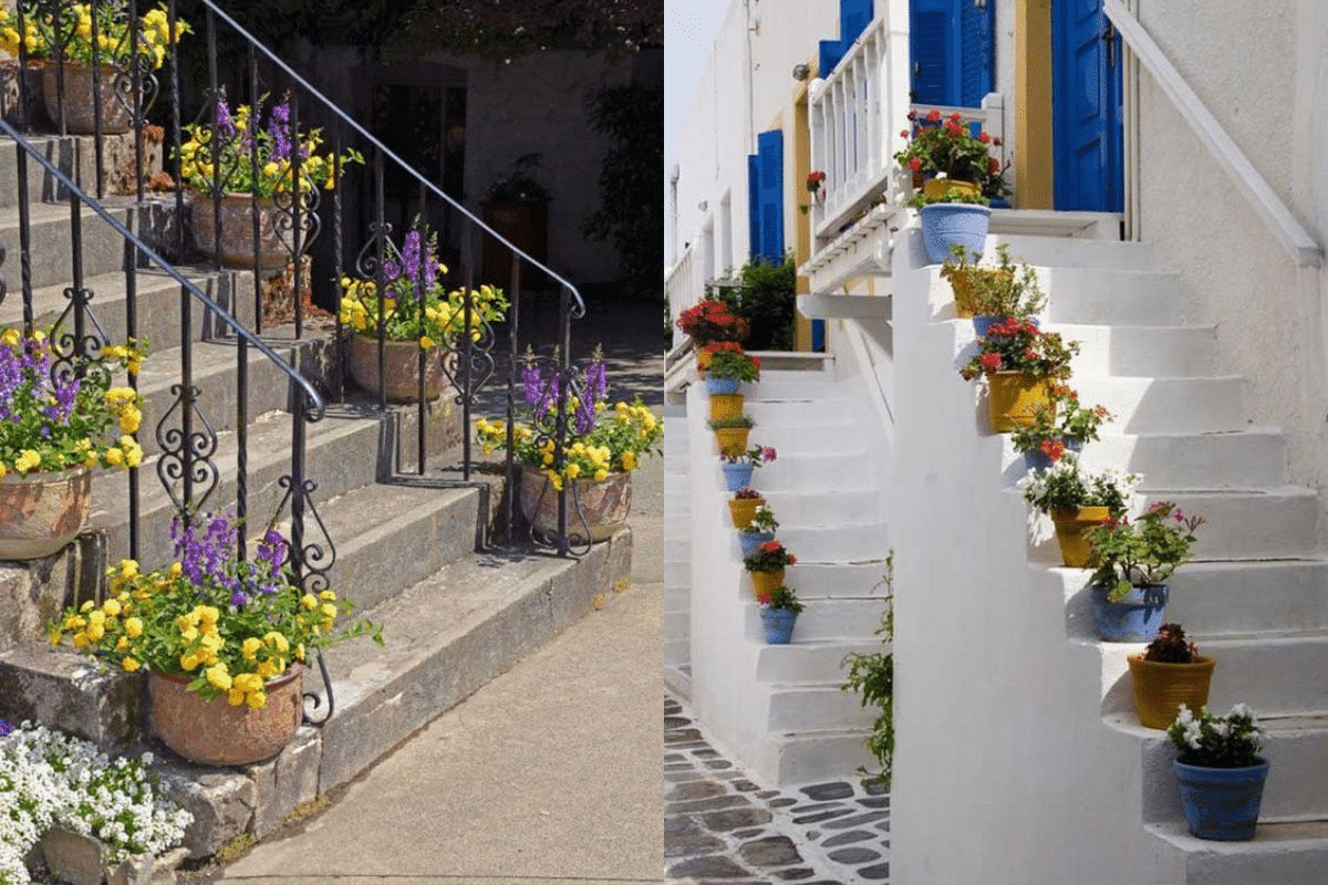 Decore Escadas Com Plantas: Ideias Para Deixar O Espaco...