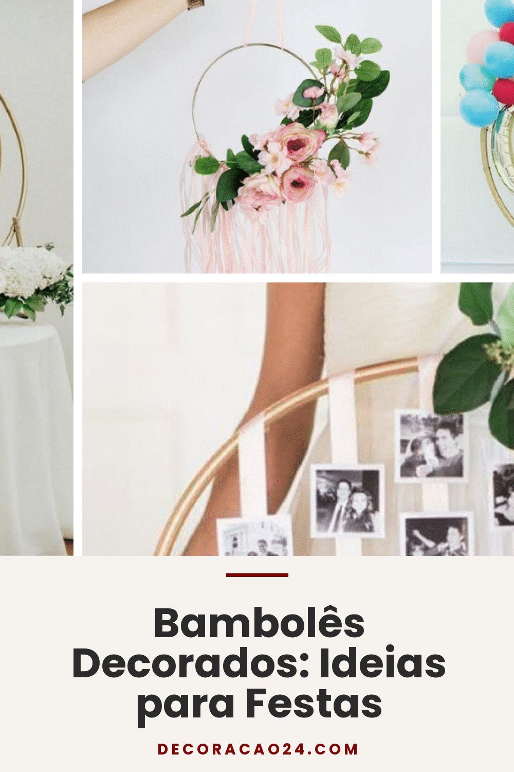 Bambolês Decorados: Ideias para Festas