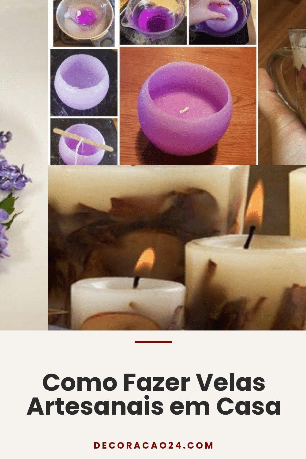 Como Fazer Velas Artesanais em Casa