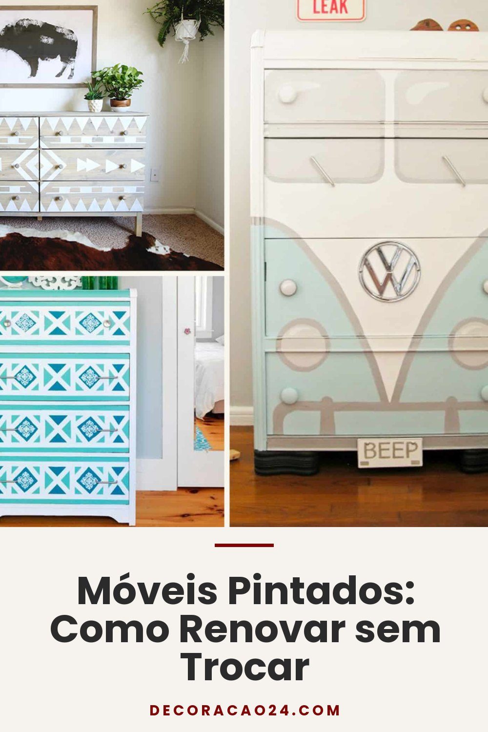 Móveis Pintados: Como Renovar sem Trocar