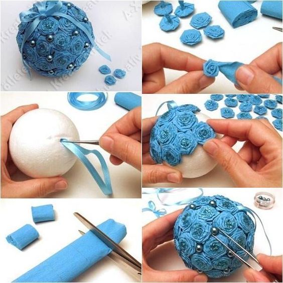 ideias decorar as suas bolas de natal 6