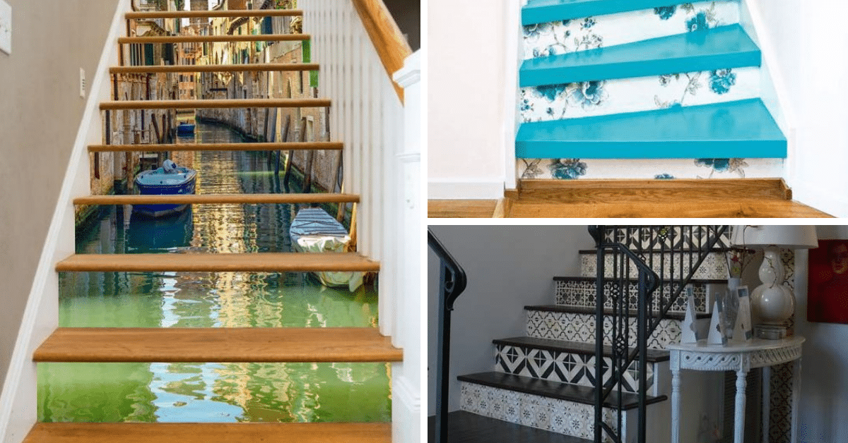 ideias decorar escadas