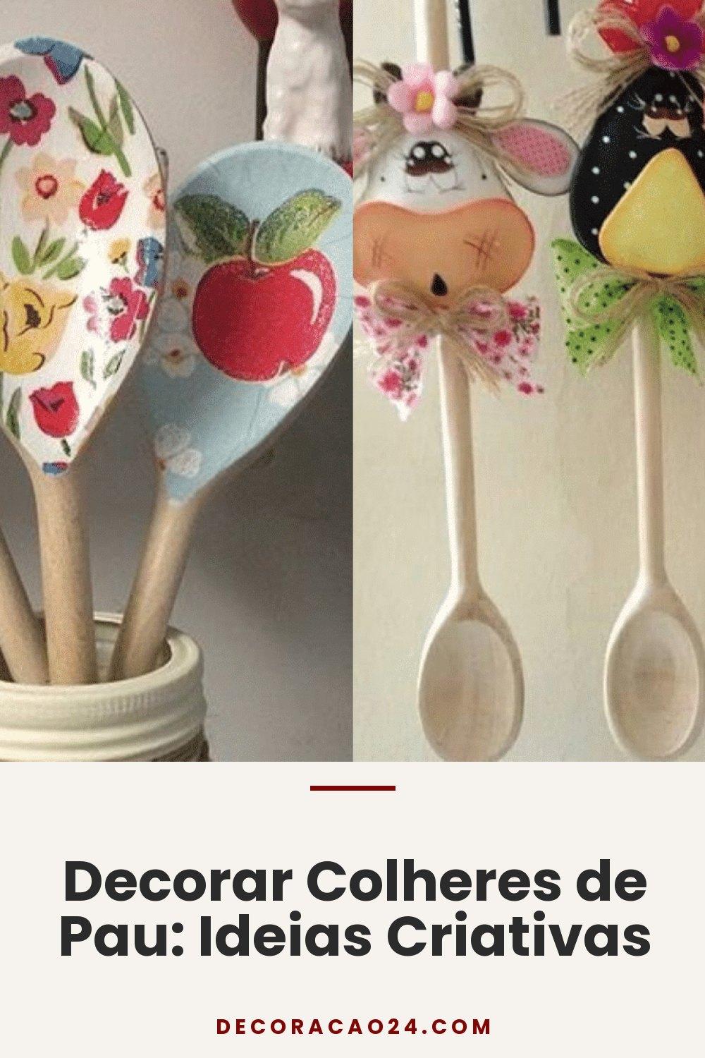 Decorar Colheres de Pau: Ideias Criativas