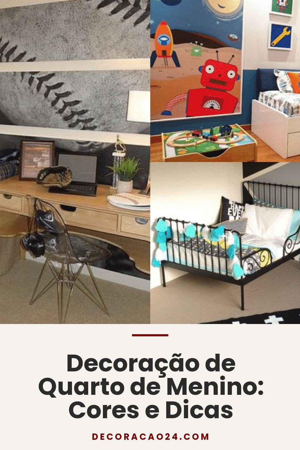Decoração de Quarto de Menino: Cores e Dicas