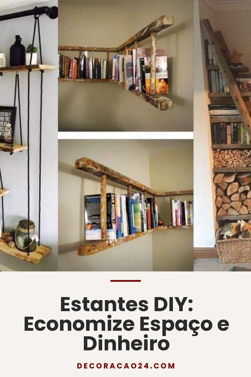 Estantes DIY: Economize Espaço e Dinheiro
