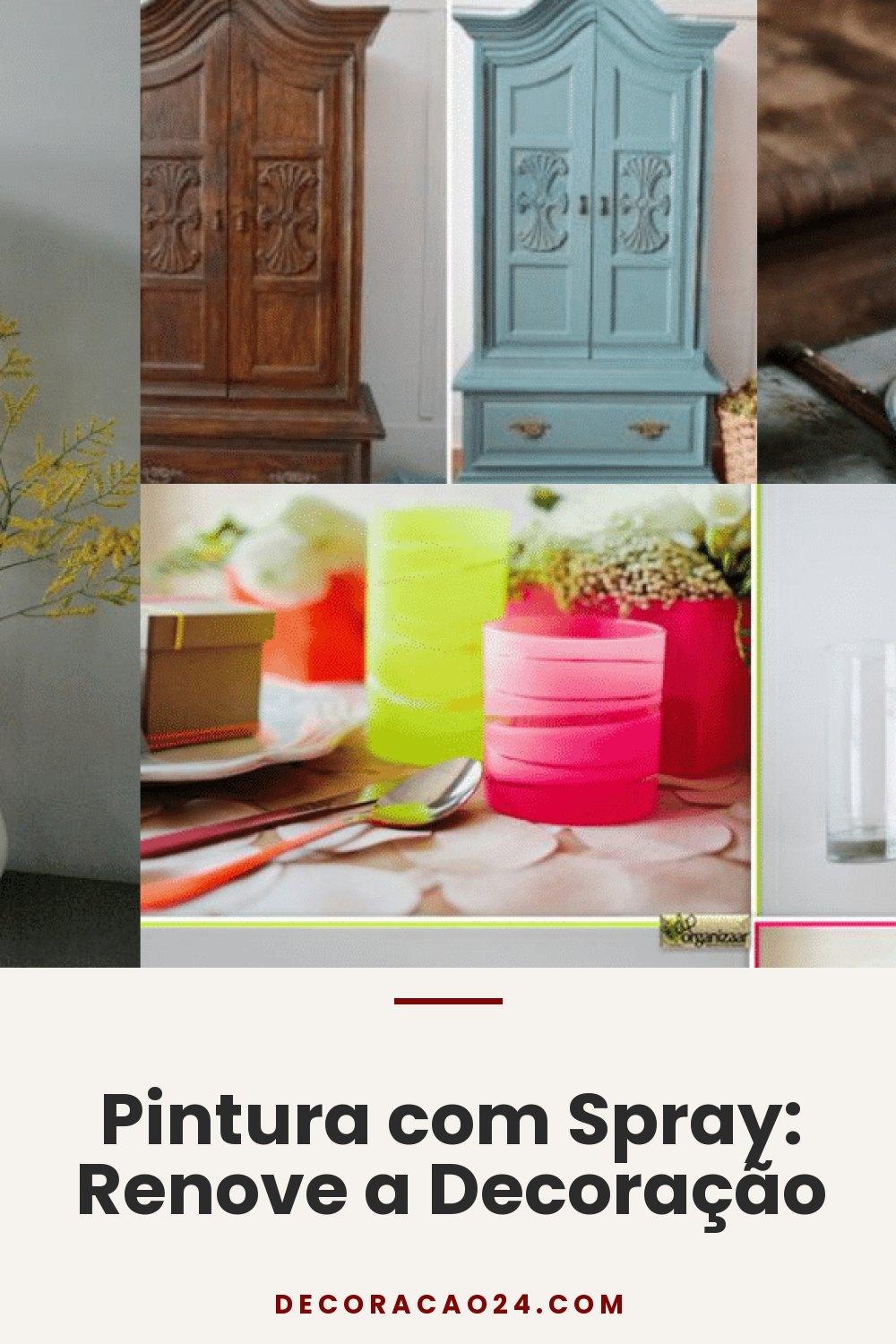 Pintura com Spray: Renove a Decoração