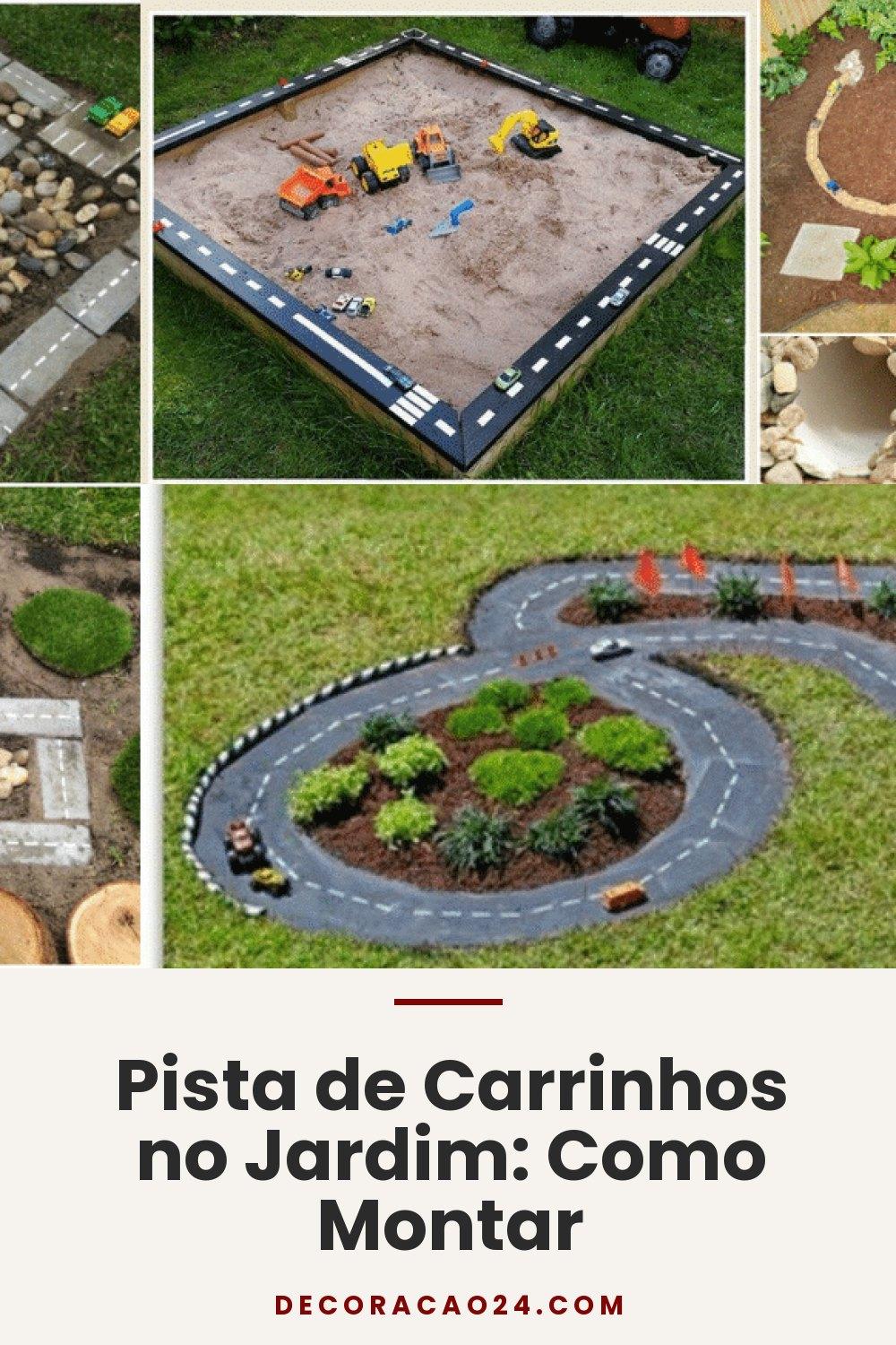 Pista de Carrinhos no Jardim: Como Montar