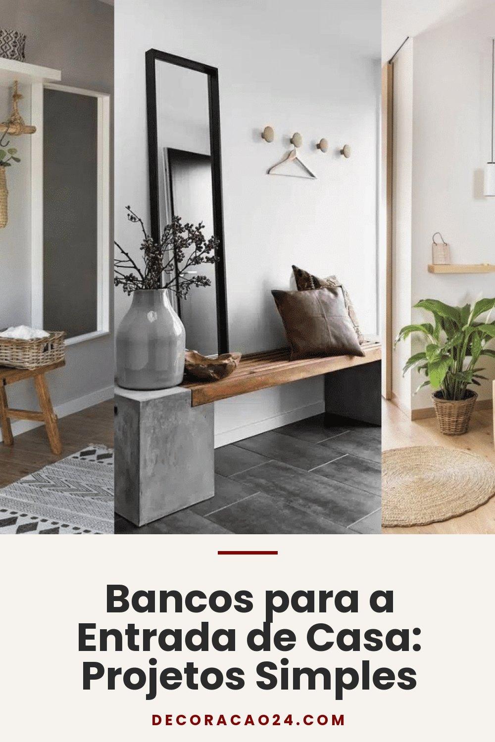 Bancos para a Entrada de Casa: Projetos Simples