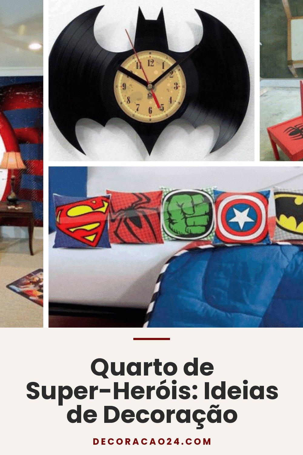 Quarto de Super-Heróis: Ideias de Decoração