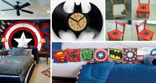 quarto de super herois