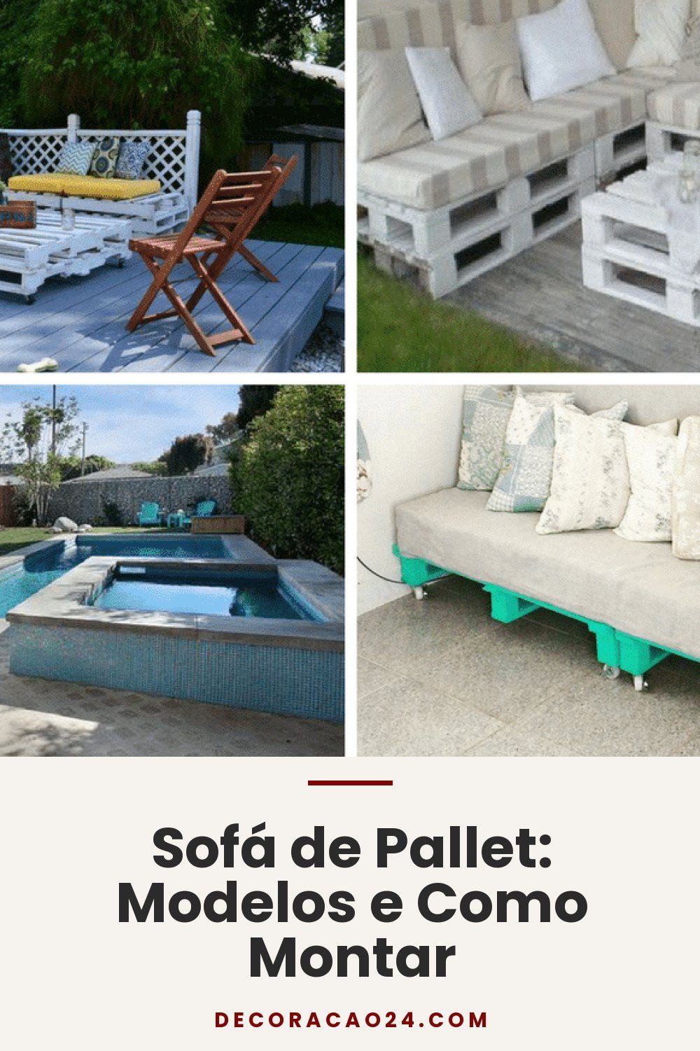 Sofá de Pallet: Modelos e Como Montar