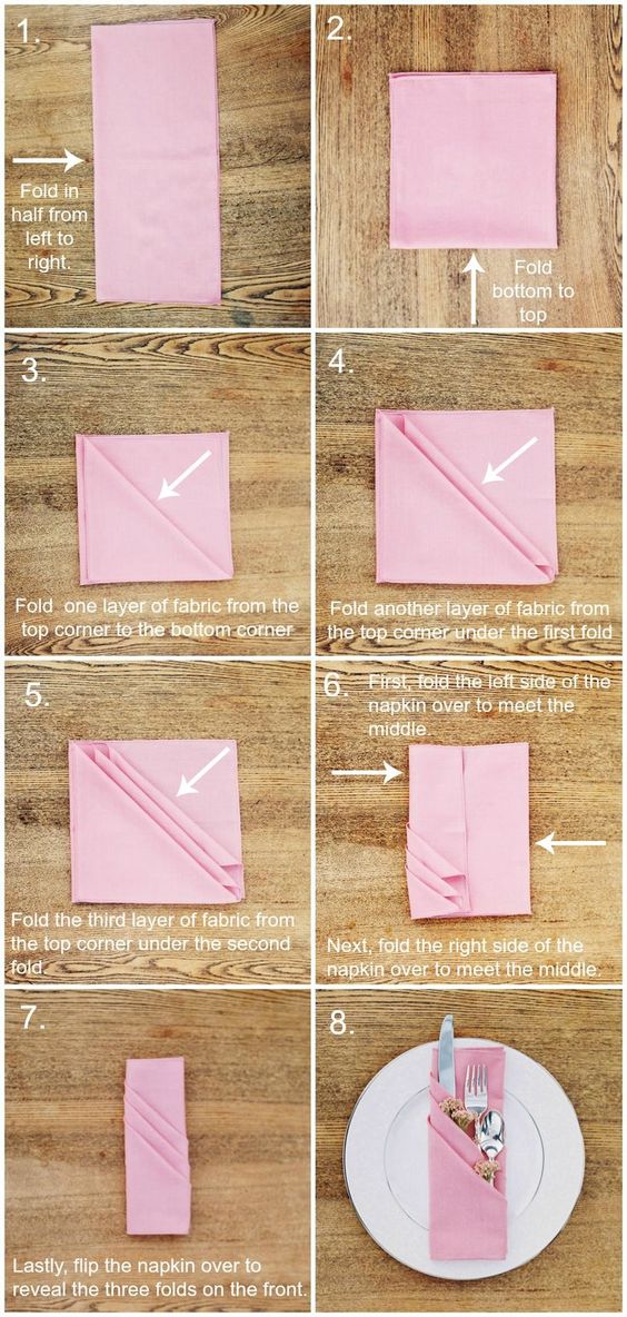 tutorial dobrar guardanapo porta talheres